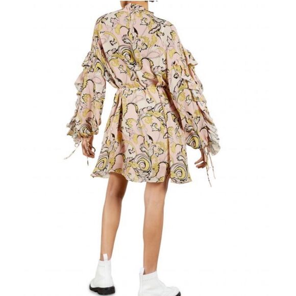 NWT Ted Baker Gartes Printed Dress MIB Printed Dress Ted 4/ US XL - Picture 5 of 14